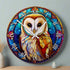Bernadette Barn Owl Suncatcher Effect Clock